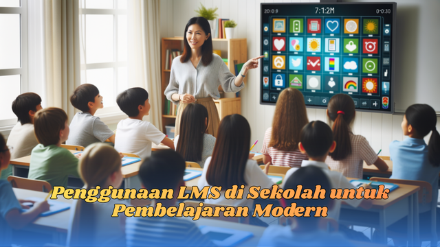 penggunaan LMS di sekolah