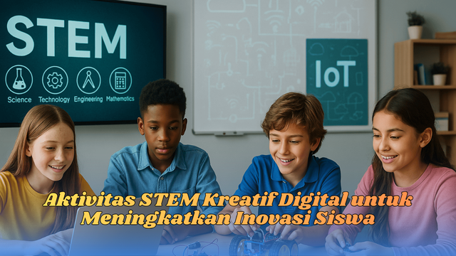 aktivitas STEM kreatif digital