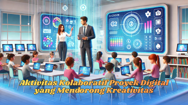 aktivitas kolaboratif proyek digital